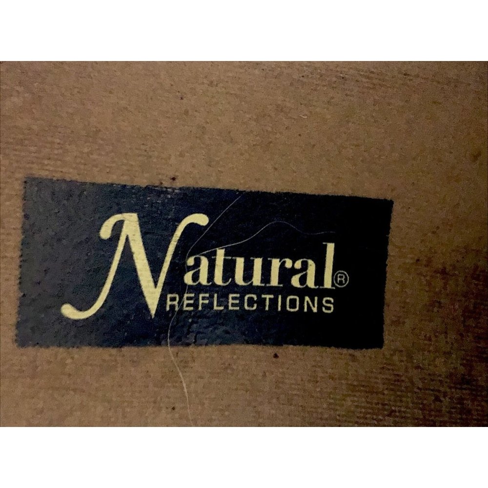 Natural Reflections Wedge Shoe Women’s Brown Lace Boot Size 8 1/2 - Picture 9 of 9
